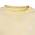 Bluza dla dzieci adidas Essentials 3-Stripes Crewneck żółta HP1273