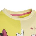 Bluza dla dzieci adidas adidas x Disney Daisy Duck Crew żółta HK6638