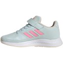 Buty dla dzieci adidas Runfalcon 2.0 miętowo-różowe HR1398