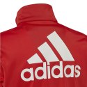 Dres dla dzieci adidas Essentials Track Suit czerwono-czarny HP0846