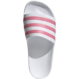 Klapki damskie adidas Adilette Aqua biało-różowe GZ5237