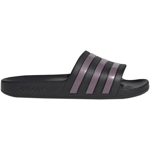 Klapki damskie adidas Adilette Aqua czarno-fioletowe GX4279