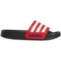 Klapki dla dzieci adidas Adilette Shower K czarno-czerwone FY8844