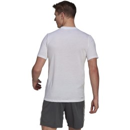 Koszulka męska adidas Aeroready Designed 2 Move Sport Tee biała GR0517