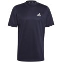 Koszulka męska adidas Aeroready Designed To Move Sport granatowa GM2097