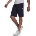 Spodenki męskie adidas Essentials Warm-Up 3-Stripes granatowe H48434