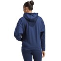 Bluza damska adidas Tiro 23 League Sweat Hoodie granatowo-biała HS3602