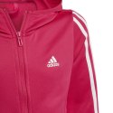 Bluza dla dzieci adidas Designed 2 Move 3-Stripes Hoodie Full Zip różowa HM4485