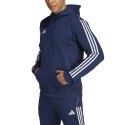 Bluza męska adidas Tiro 23 League Sweat Hoodie granatowo-biała HS3599