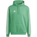 Bluza męska adidas Tiro 23 League Sweat Hoodie zielona IC7857