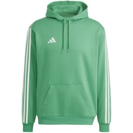 Bluza męska adidas Tiro 23 League Sweat Hoodie zielona IC7857