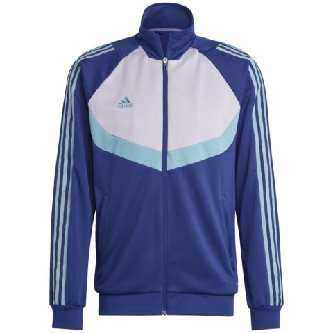 Bluza męska adidas Tiro niebiesko-biała HS7490