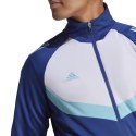 Bluza męska adidas Tiro niebiesko-biała HS7490