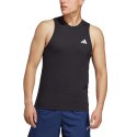 Koszulka męska adidas Train Essentials Training Top czarna IC6945