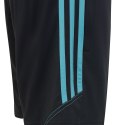 Spodenki dla dzieci adidas Tiro 23 Club Training czarno-błękitne IC1594