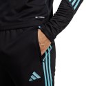 Spodnie męskie adidas Tiro 23 Club Training Tracksuit Bottoms czarno-niebieskie IC1586