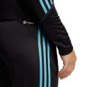 Spodnie męskie adidas Tiro 23 Club Training Tracksuit Bottoms czarno-niebieskie IC1586