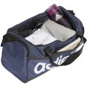 Torba adidas Essentials Linear Duffel Small granatowo-biała HR5353