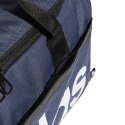 Torba adidas Essentials Linear Duffel Small granatowo-biała HR5353