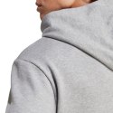 Bluza męska adidas Essentials French Terry Big Logo Hoodie szara IC9364