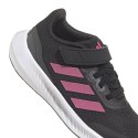 Buty dla dzieci adidas Runfalcon 3.0 Sport Running Elastic Lace Top Strap czarne HP5875