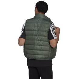 Kamizelka męska adidas Essentials Down Vest zielona HK4650