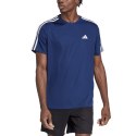 Koszulka męska adidas Train Essentials 3-Stripes Training Tee granatowa IB8152