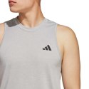 Koszulka męska adidas Train Essentials Feelready Training Sleeveless szara IC6950