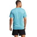 Koszulka męska adidas Train Essentials Training Tee błękitna IC7431