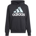 Bluza męska adidas Essentials Logo czarna IJ8574