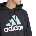 Bluza męska adidas Essentials Logo czarna IJ8574