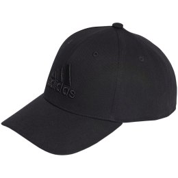 Czapka z daszkiem męska adidas Big Tonal Logo Baseball OSFM czarna HZ3045