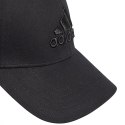 Czapka z daszkiem młodzieżowa adidas Big Tonal Logo Baseball OSFY czarna HZ3045