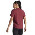 Koszulka damska adidas Versatile Tee bordowa IL1365