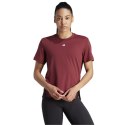 Koszulka damska adidas Versatile Tee bordowa IL1365