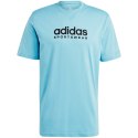 Koszulka męska adidas All SZN Graphic Tee niebieska IC9820