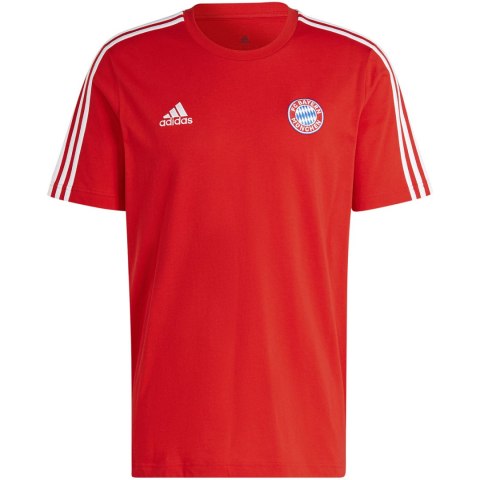 Koszulka męska adidas FC Bayern Tee czerwona HY3280