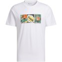 Koszulka męska adidas Lil' Stripe Basketball Graphic Tee biała IC1866