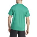 Koszulka męska adidas Train Essentials Training Tee zielona IC7432