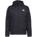 Kurtka męska adidas BSC 3-Stripes Hooded Insulated czarna HG6276