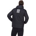 Kurtka męska adidas BSC 3-Stripes Hooded Insulated czarna HG6276