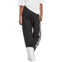 Spodnie damskie adidas Essentials 3-Stripes French Terry Loose-Fit czarne HA4375