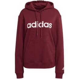 Bluza damska adidas Essentials Linear bordowa IL3342