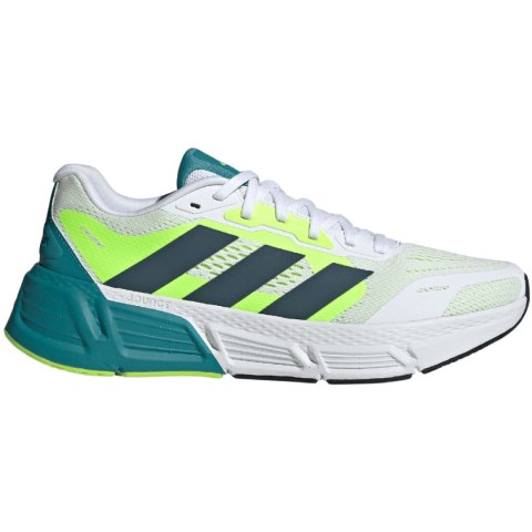 Buty męskie adidas Questar 2 biało-zielone IF2233