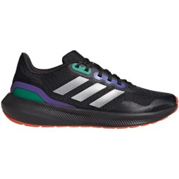 Buty męskie adidas Runfalcon 3 TR czarno-zielono-fioletowe HP7570