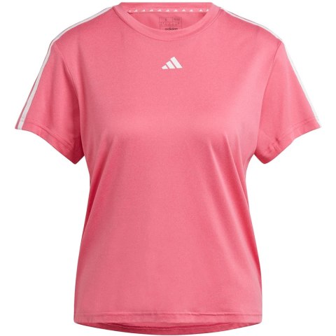 Koszulka damska adidas Aeroready Train Essentials 3-Stripes Tee różowa HZ5688