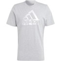 Koszulka męska adidas Sportswear Future Icons Metallic Tee szara II3467