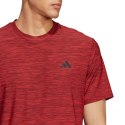 Koszulka męska adidas Train Essentials Stretch Training Tee czerwona IC7417