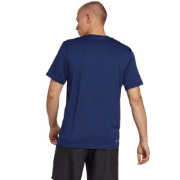 Koszulka męska adidas Train Essentials Stretch Training Tee granatowa IC7414