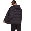 Kurtka męska adidas Helionic Hooded Down czarna HG8751